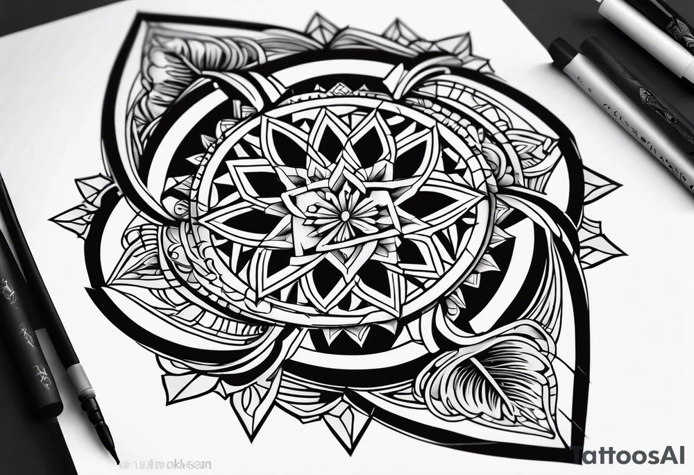 Маски на две ноги tattoo idea
