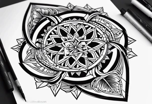 Маски на две ноги tattoo idea