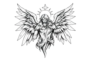 Holy Archangel, Biblical, Christianity, Archangel Michael, Hebrew, Guards of Christianity tattoo idea