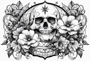 Gemini, Scorpio, Cancer, Sagittarius, Flowers tattoo idea