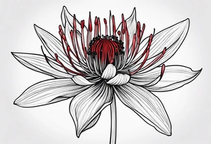 Red Spider Lily tattoo idea