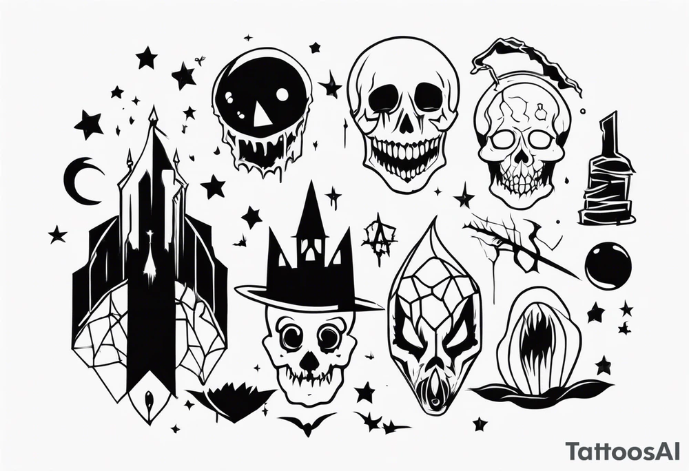 Random Horror theme tattoo idea