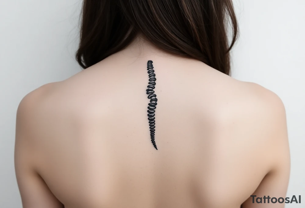 Spine tattoo tattoo idea