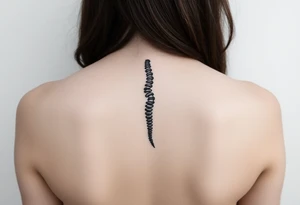 Spine tattoo tattoo idea