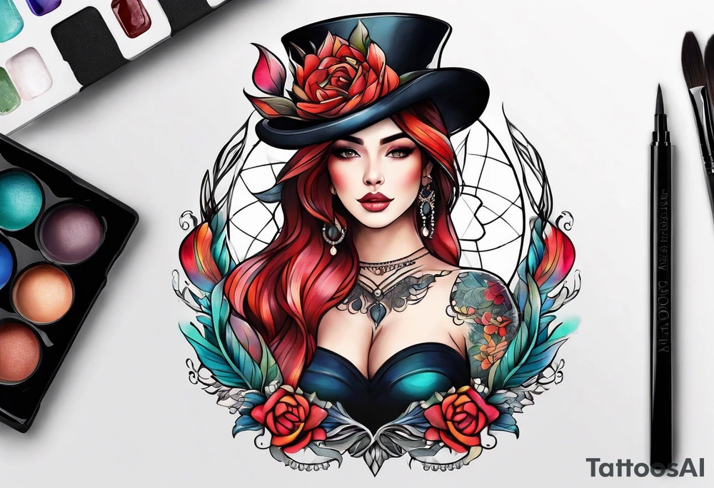 Half moon tattoo idea
