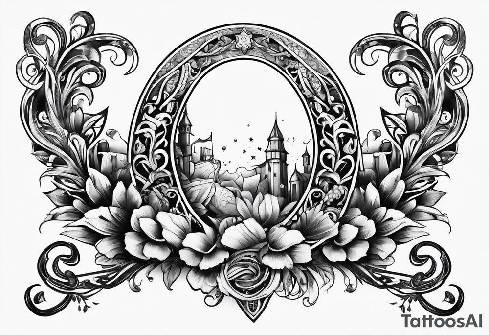 horseshoe tattoo idea