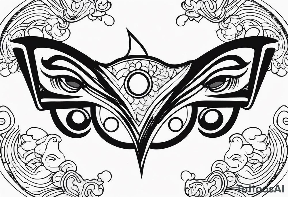 Gemini symbol tattoo idea