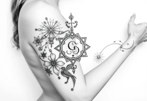 Symbol for protection and abundance  girl born 6 17 1986 at 820 pm tattoo idea