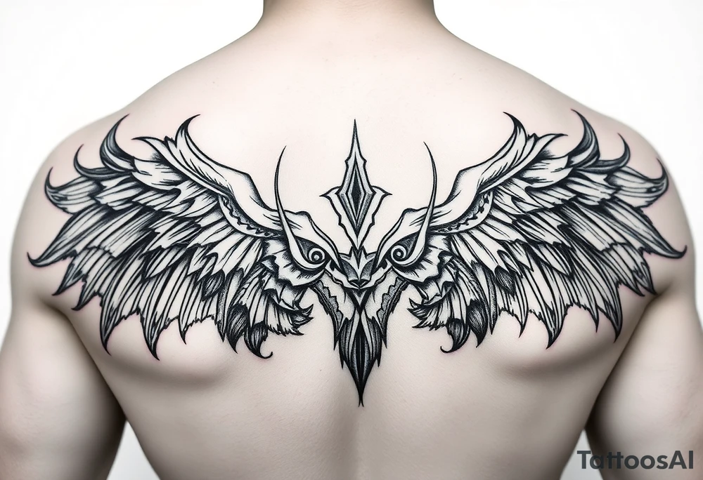 Work on previous design but make it better more ornate tattoo idea
