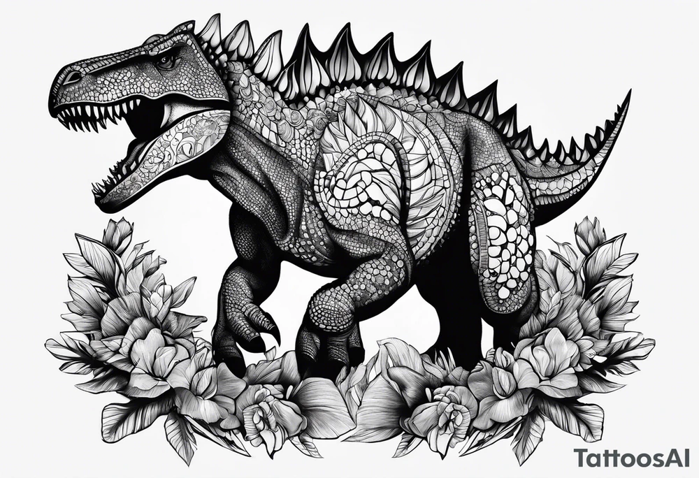 stegosaurs tattoo idea