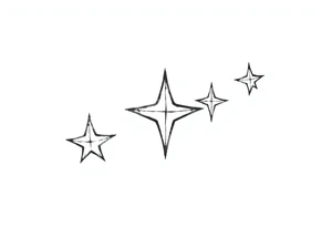 in the stars tattoo idea
