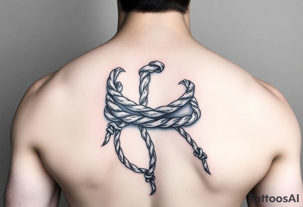 Make gimp tied up tattoo idea