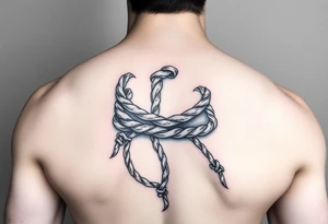 Make gimp tied up tattoo idea