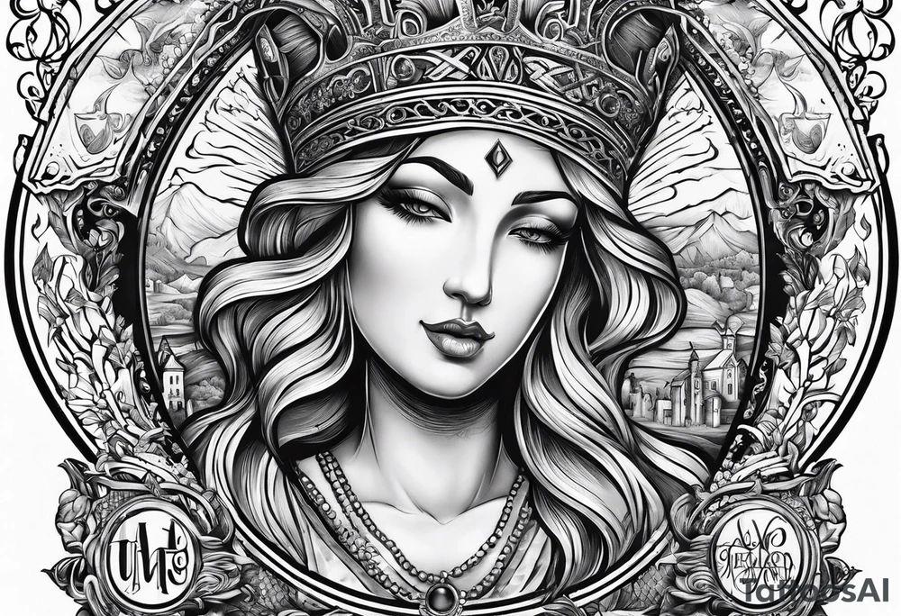 Nursing logo with scripture from the bible tattoo idea