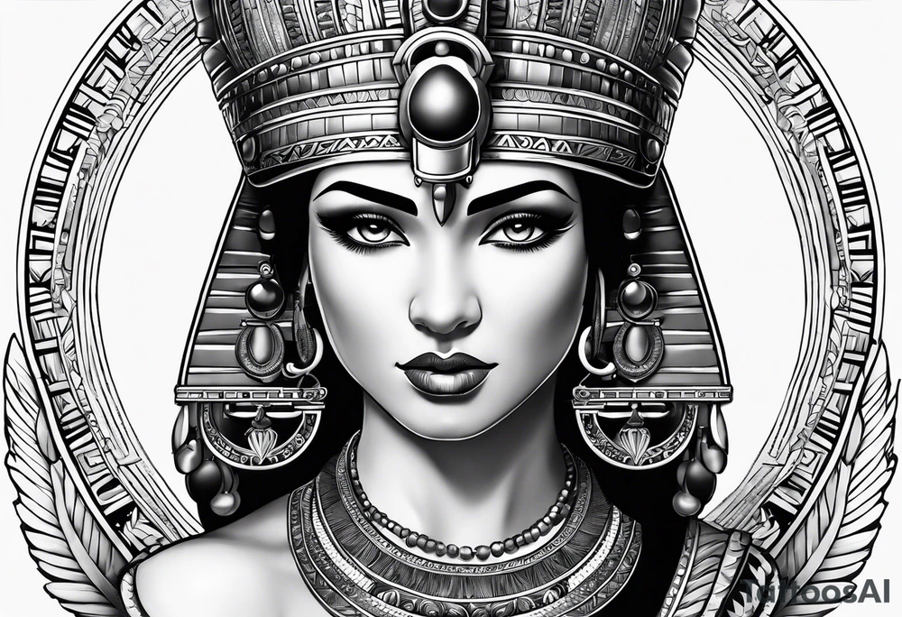 cleopatra tattoo idea