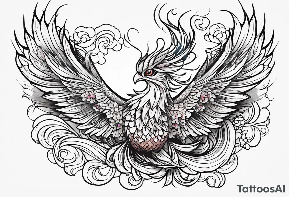 phoenix tattoo idea