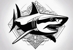 shark tattoo idea