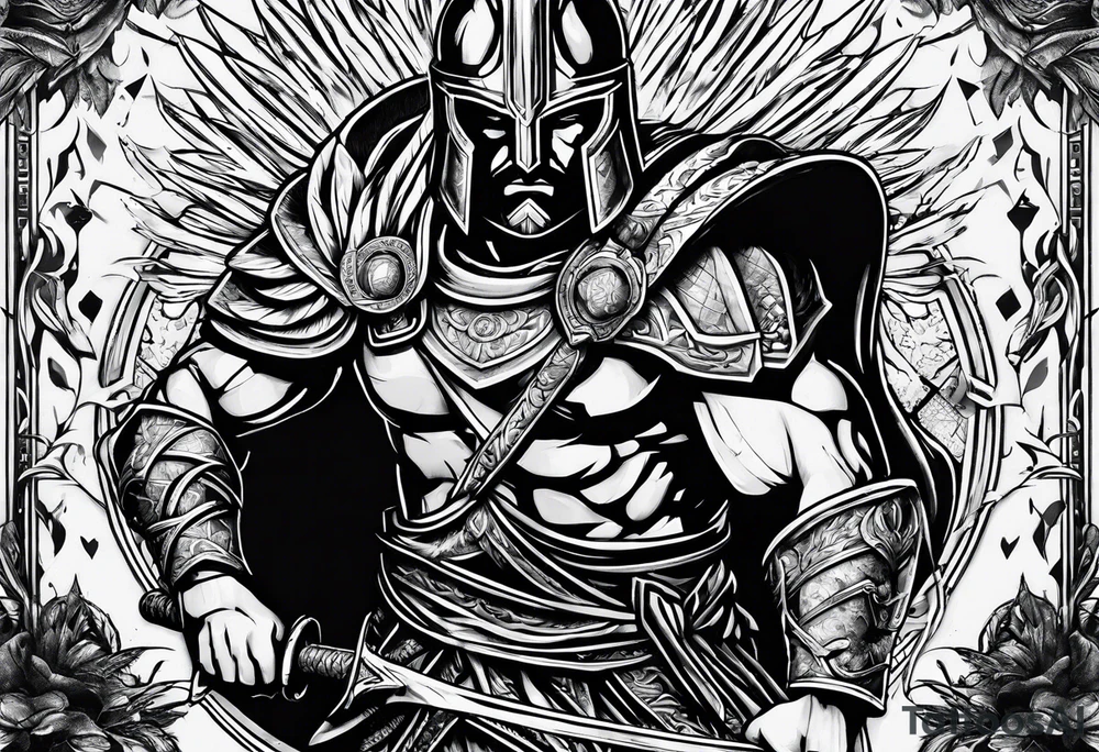 Spartan Warrior 300 tattoo idea