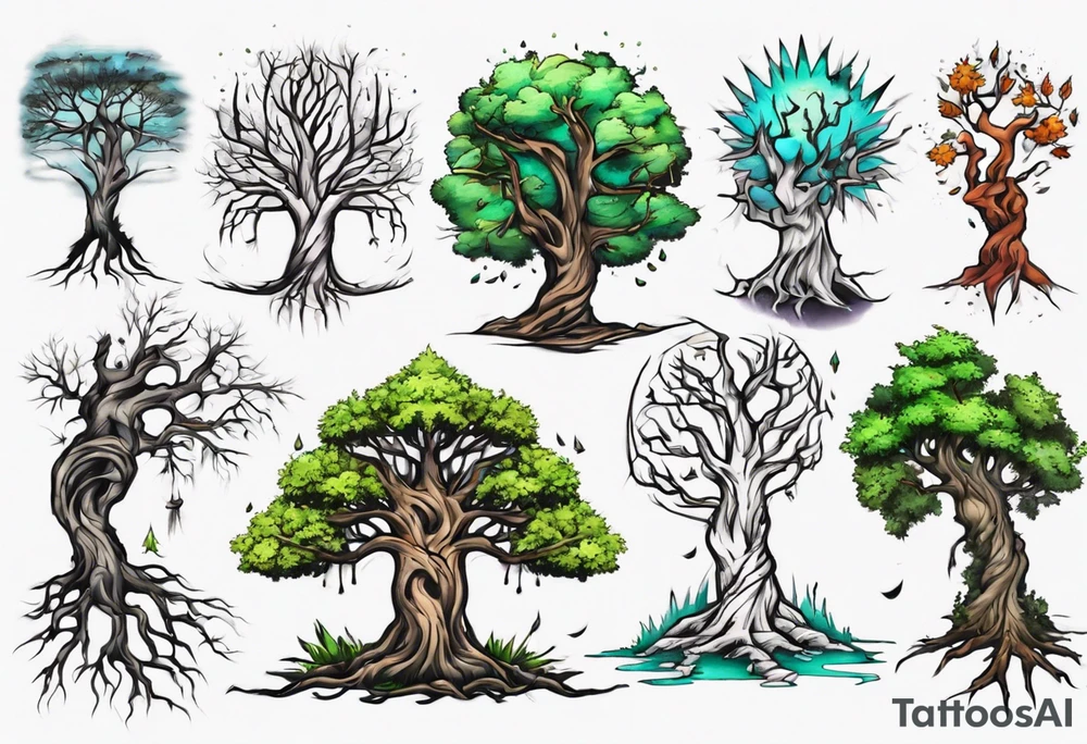 tree tattoo idea