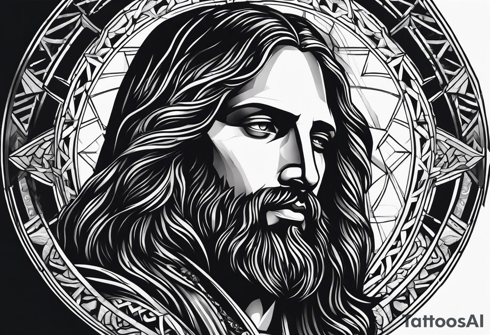 Jesus Christ tattoo idea