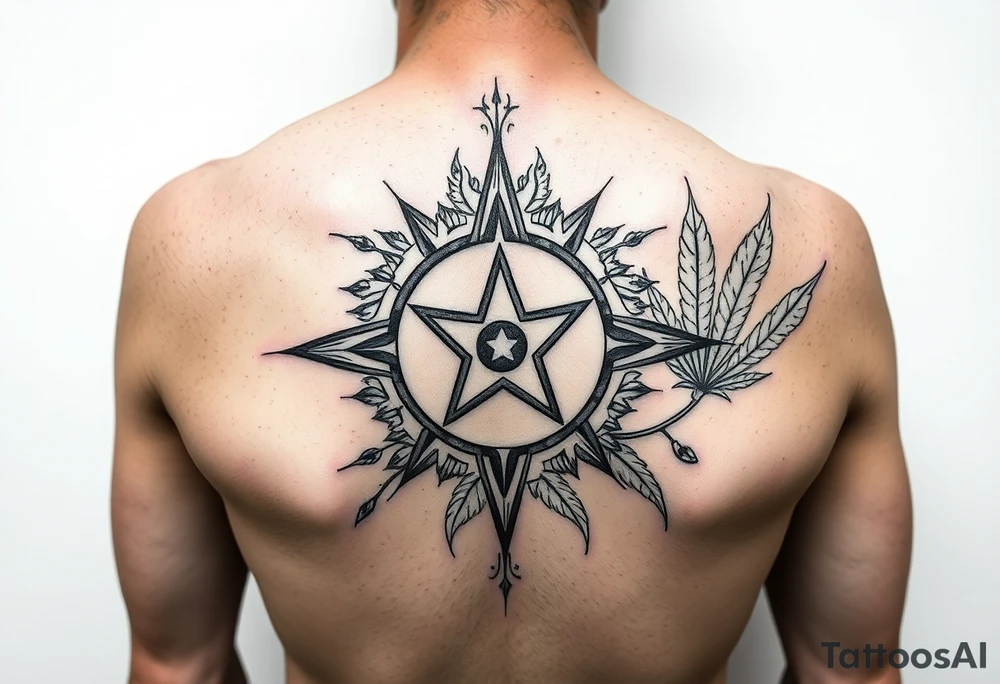 Full female baddie sleeve, starting from the top of my arm going down.. bricks, Star inside a circle with a ♏️  underneath it , Coast Girl 228, fill in the rest to my elbow, then I want a baddie sexy joker,  some weed leafs, and fill in the rest with baddie stuff tattoo idea
