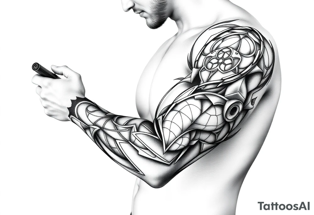 Make, masculine, Computer programmer coding, 6 kids, Libra, nerdy tattoo idea