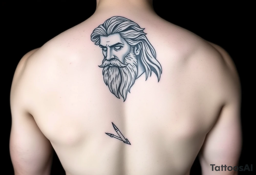 greek god tattoo idea