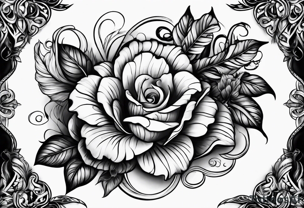Dunkle seeschlange tattoo idea