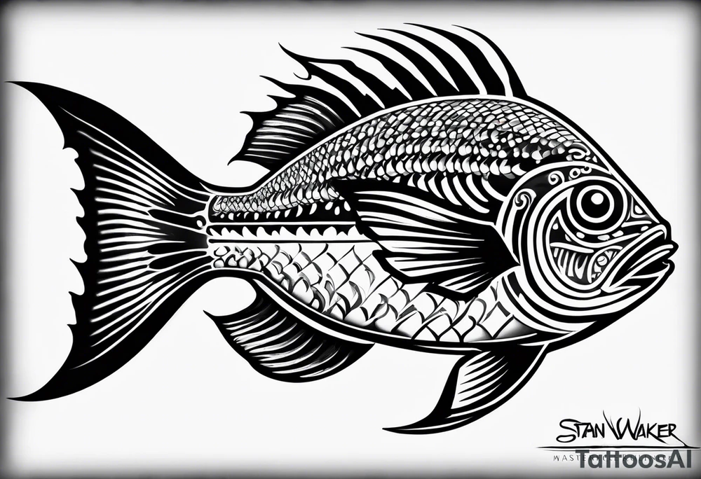 maui fish hook tattoo idea