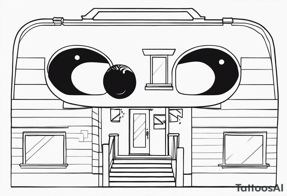 make a pic for the neighbourhood‘s song - crybaby tattoo idea