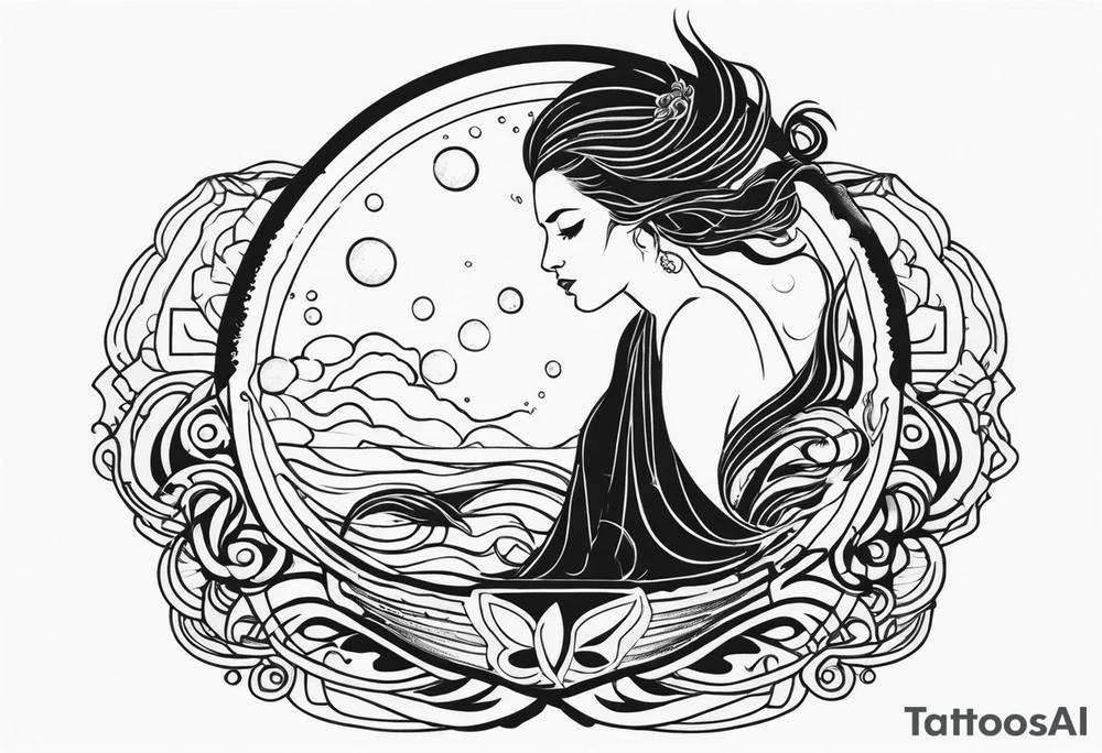 Aquarius tattoo idea