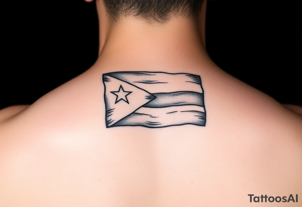 Puerto Rico flag coqui island tattoo idea