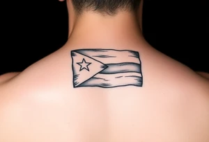 Puerto Rico flag coqui island tattoo idea