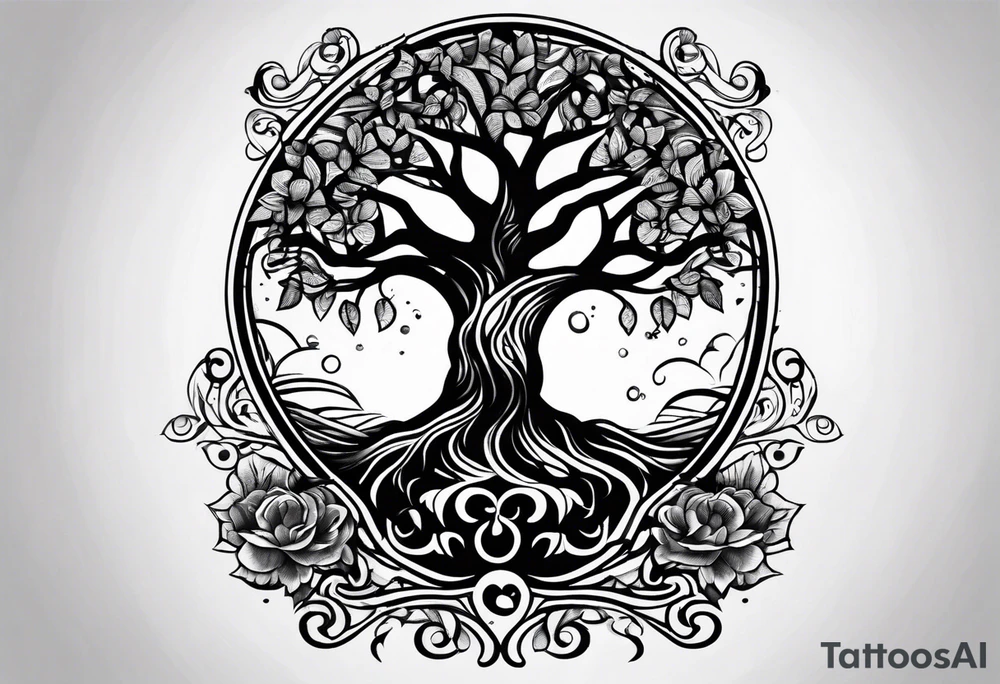 Tree of life tattoo idea