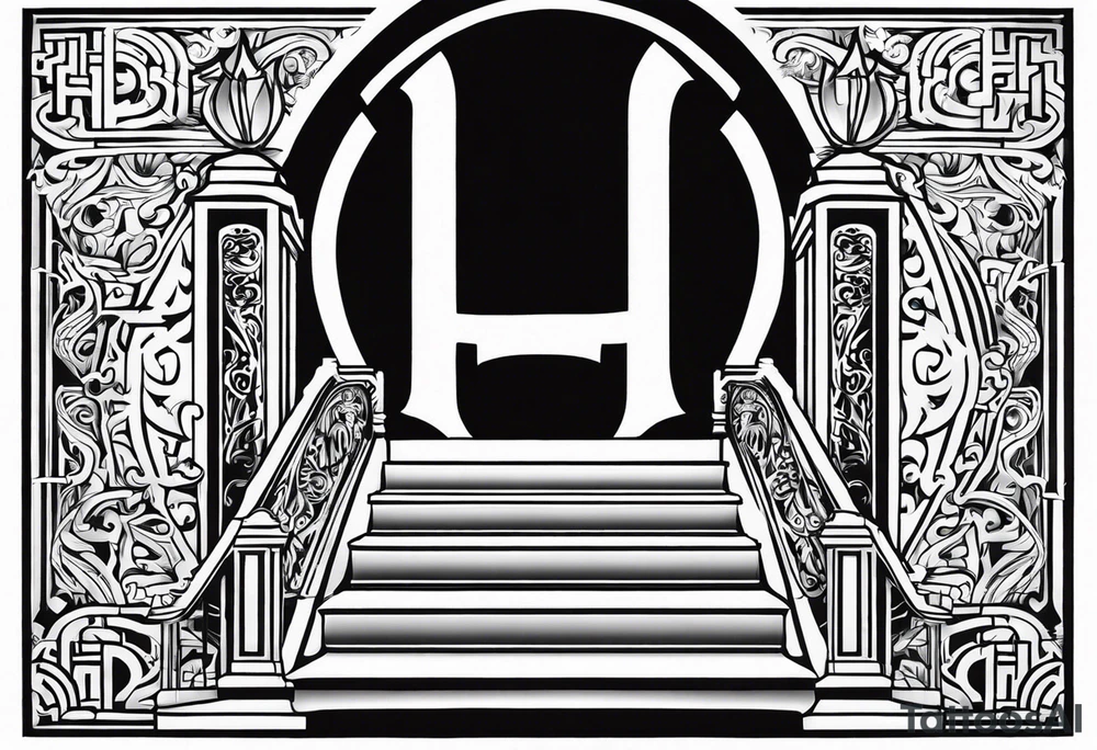 Valhalla gates steps tattoo idea