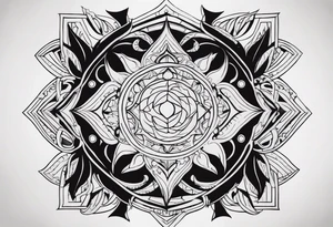 sigilism design tattoo idea
