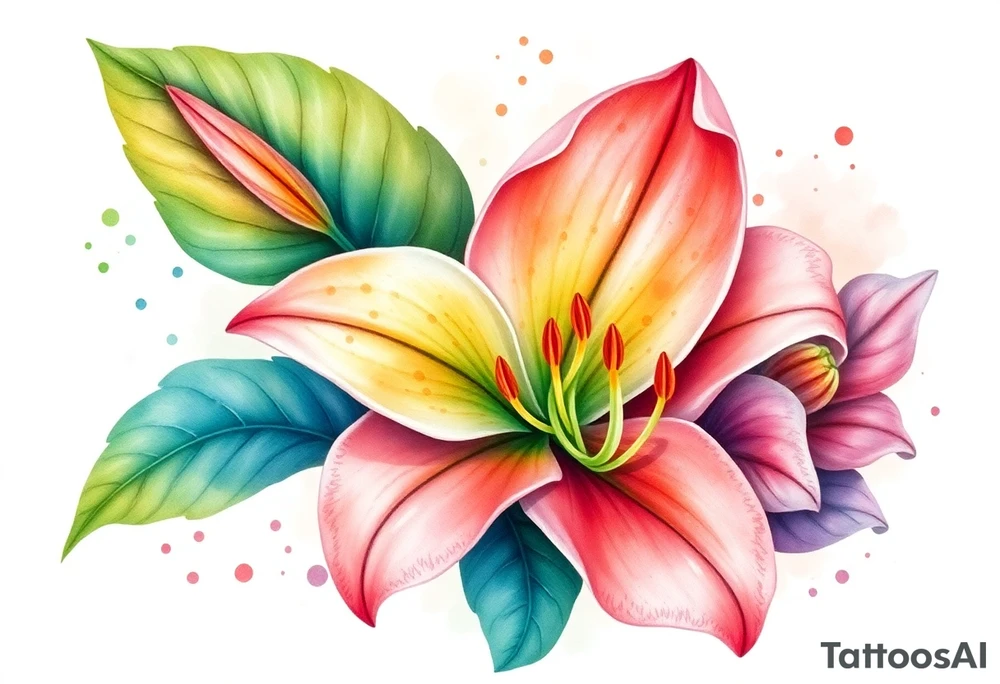 Lilly of the vally tattoo idea
