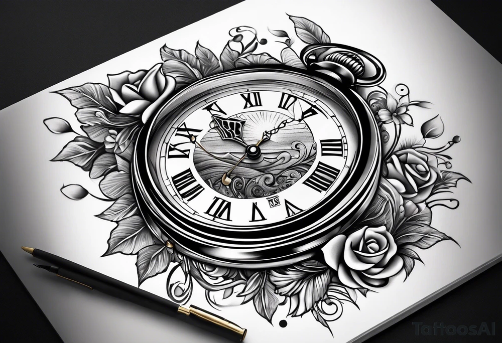 making time count. wristwatch sand flying around hourglass tattoo idea making time count. wristwatch sand flying around hourglass tattoo idea