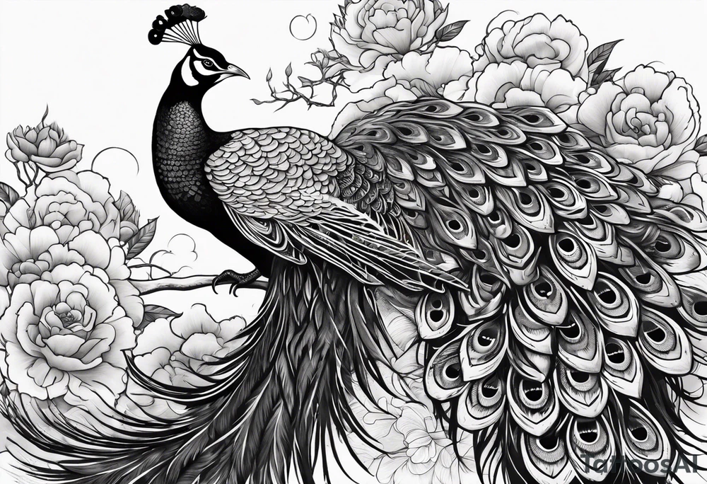 chinese peacocks flying
scary looking
demonic tattoo idea