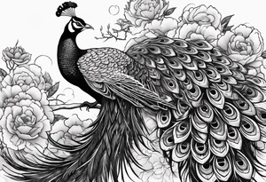 chinese peacocks flying

scary looking 
demonic tattoo idea
