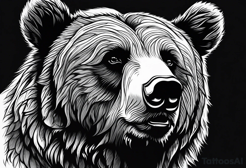 Grizzle Bear tattoo idea