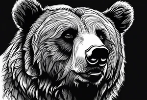 Grizzle Bear tattoo idea
