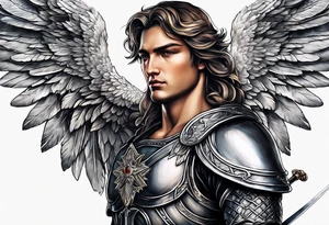 Michael the Archangel tattoo idea