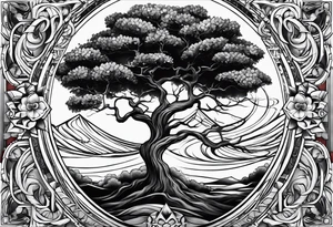 a position tree and a “live your dash” tattoo idea