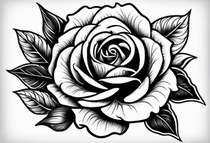 alley rose tattoo idea