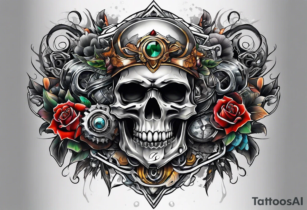 Fight tattoo idea