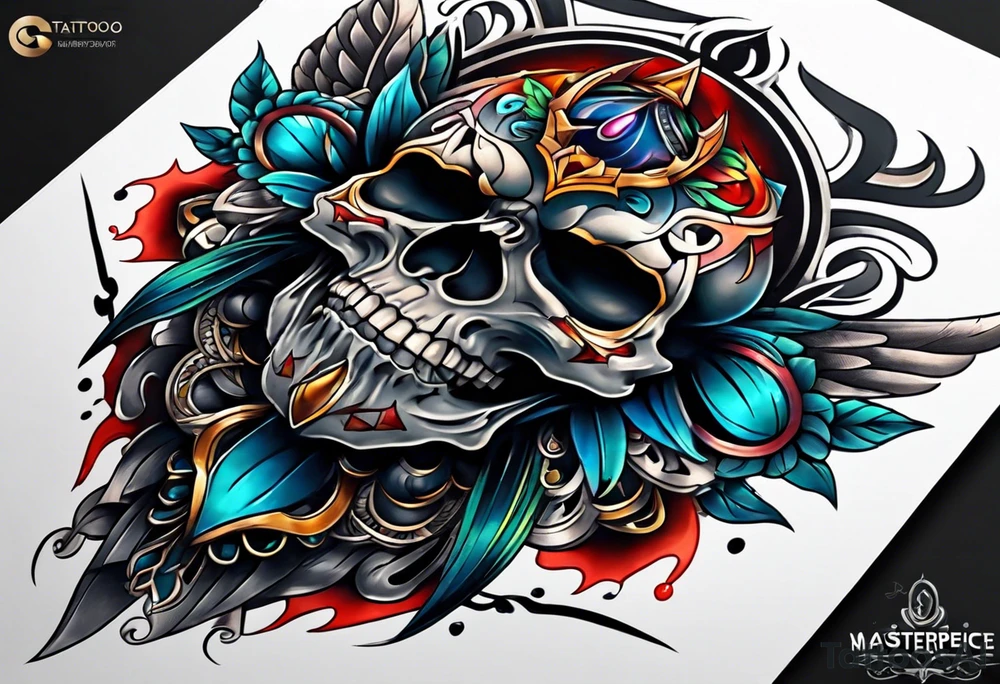 Strength through pain tattoo idea