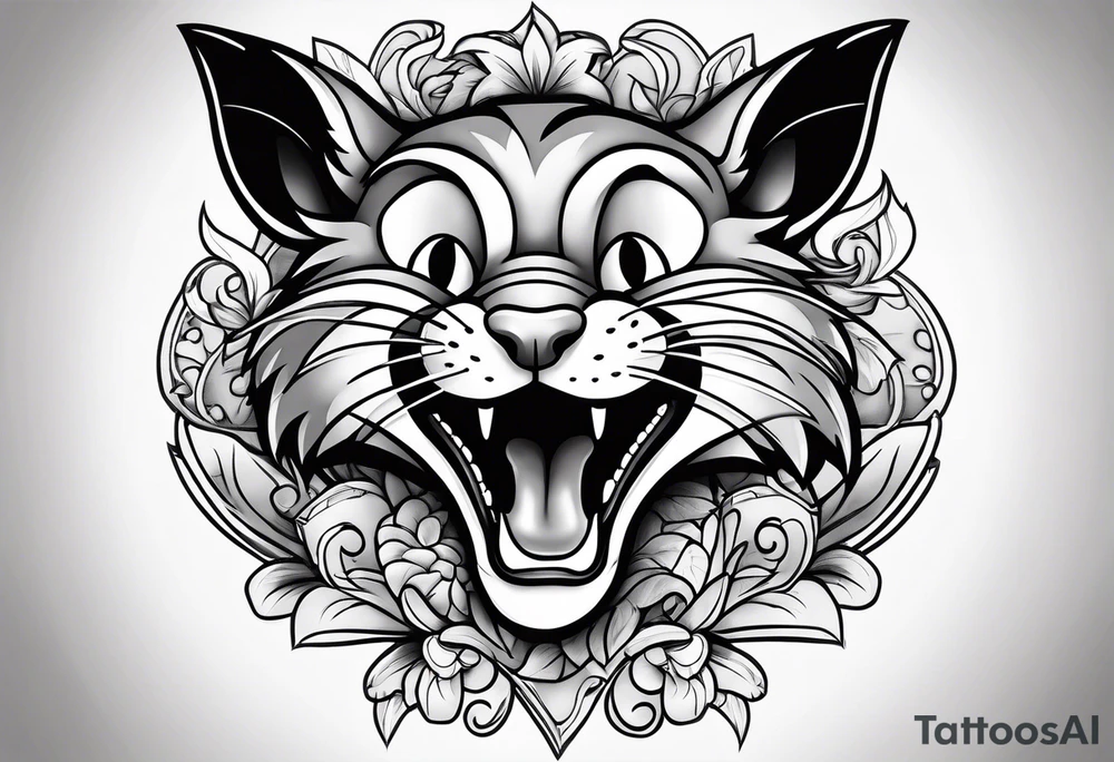 Tom and Jerry tattoo idea