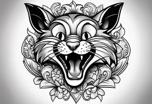 Tom and Jerry tattoo idea