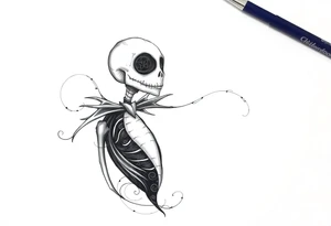 Jack skellington tattoo idea